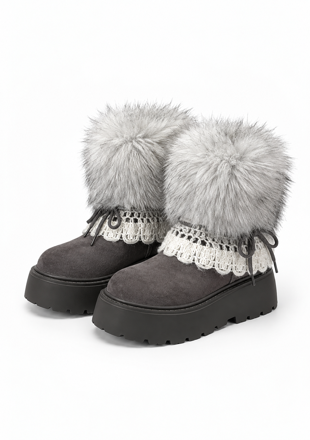Cozy Lace Boots