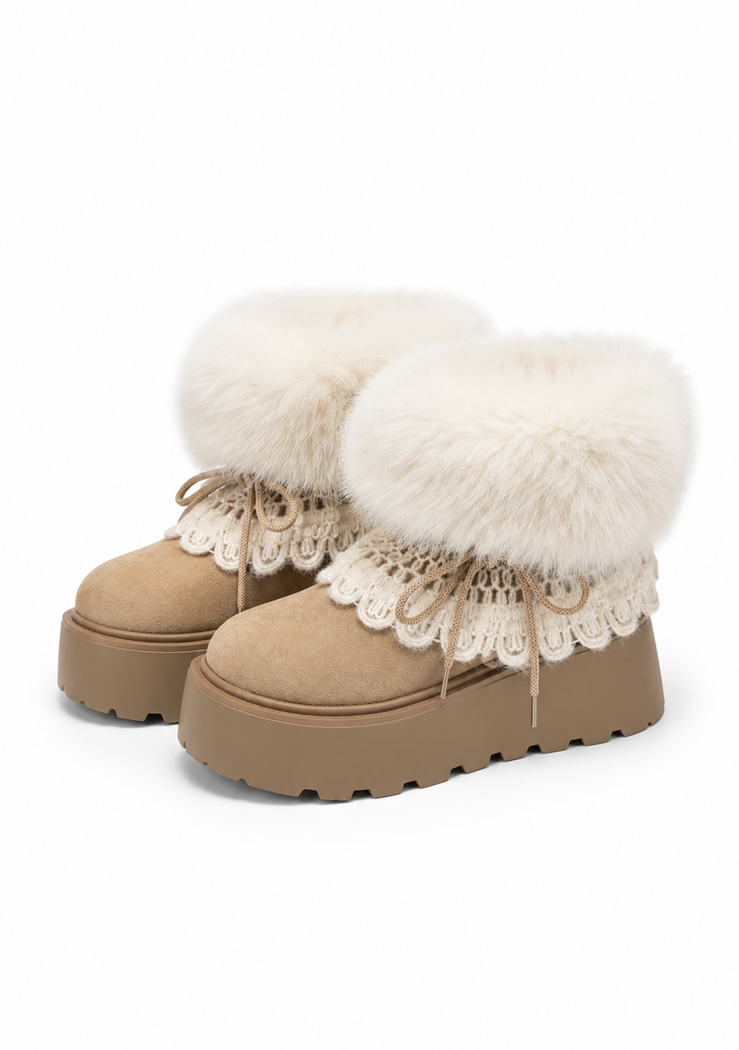 Cozy Lace Boots