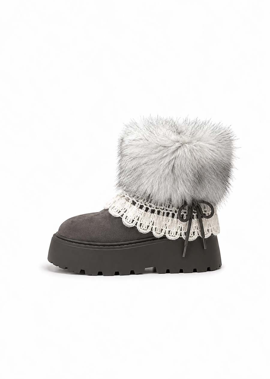 Cozy Lace Boots