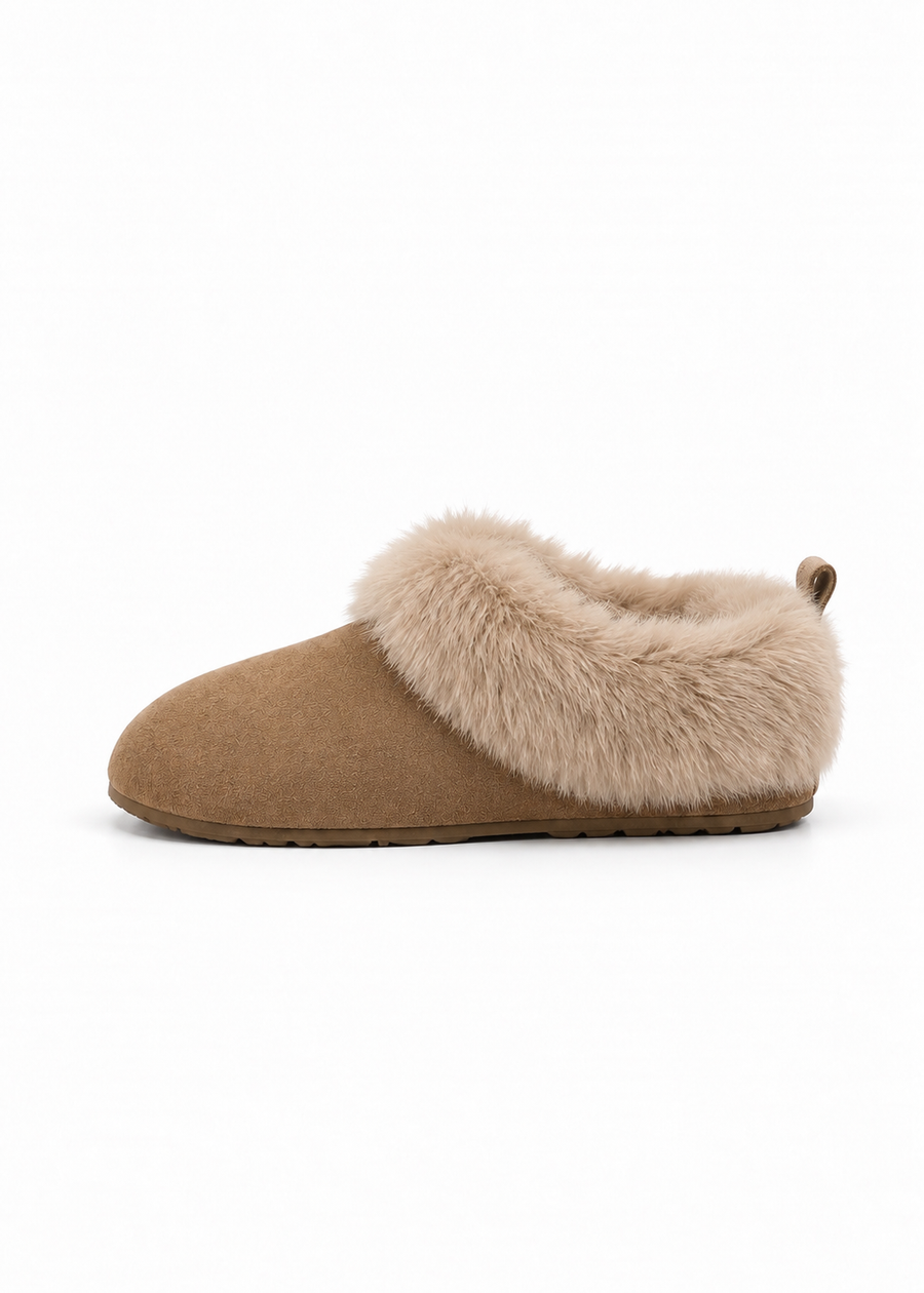 Bambi Fur Shoes